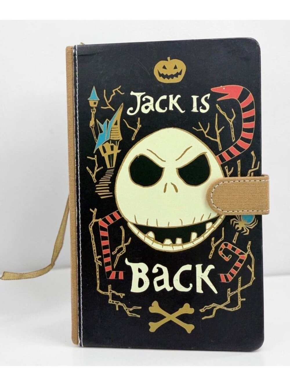 Nightmare Before Christmas Journal Notebook Jack is Back Diary 25th Anniversary
